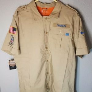 Nike LA Chargers Salute To Service Shirt NFL Rare